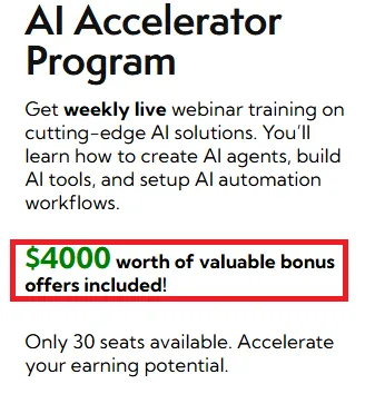 AI Marketing Plan offer